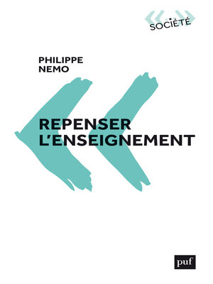 cover image of Repenser l'enseignement